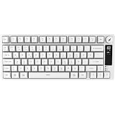 Hawk Gaming HK255 Membrane LCD RGB Kablosuz/Bluetooth%75 T&uuml;rk&ccedil;e Gaming Klavye (Beyaz)