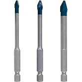 Bosch Professional 3 par&ccedil;a Expert HEX-9-HardCeramic Matkap Ucu Seti (Sert fayanslar, &Oslash; 5-8 mm, Aksesuar D&ouml;ner Matkap/Vidalama