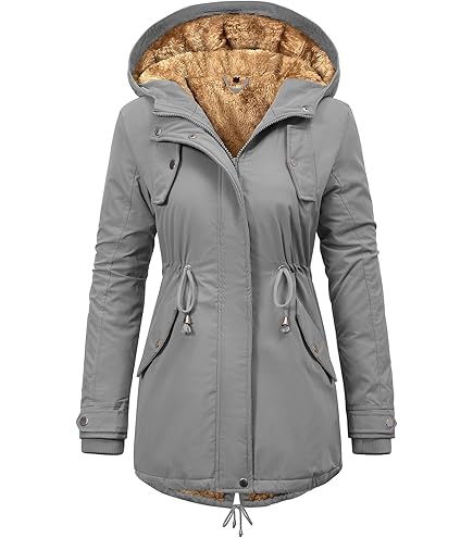 Klltec Dames Parka/jas waterdcht met afrtsbare capuchon - Nu 15% kortng Klltec Dames Parka/jas waterdcht met afrtsbare capuchon - Nu 15% kortng