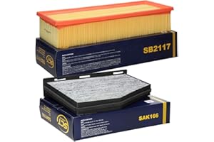 SCT Germany Inspektionspaket Wartungspaket Filterset 1 x Luftfilter 1 x Innenraumfilter mit Aktivkohle