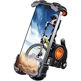 Lamicall Bisiklet Telefon Tutacağı, Motosiklet Telefon Tutacağı, Motosiklet Gidon Cep Telefonu Kelep&ccedil;esi, iPhone 14 Plus/Pro 