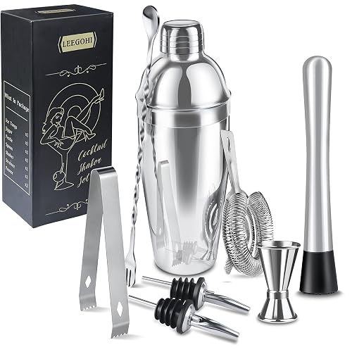 Cocktail Shaker Set, 8-teilig, 750 ml