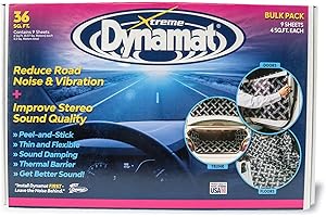 Celsus 10455 Dynamat Xtreme, Black,18" x 32"