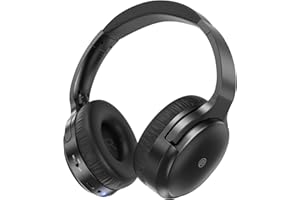 Rebocico Noise Cancelling Headphones, 80H playtime Bluetooth Headphones Wireless with Mic,over Ear Headphones Wireless with Deep Bass for Home, Office, Gym, Travel