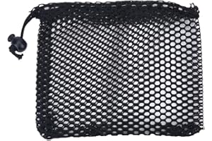 VGEBY Sac en Maille de Balles de Golf Sac de Rangement en Filet Nylon avec Cordon pour Sport Balles de Tennis Jouet Enfants