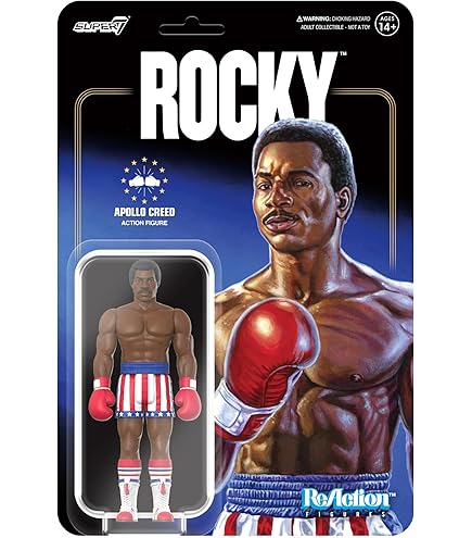 ボクシング ロッキーのフィギア ボクシング ロッキーのフィギア SUPER7 Rocky Mickey - 3.75