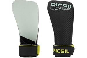 PICSIL Hawk Grips+ Wristbands + Bag, Use without Magnesium, Grip on all Supercies and Bars, Designed for all Athletes, Crosstraining Gloves