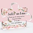 Mothers Day Gifts for Sister in Law - Puzzle Acrylic Plaque, Special Gifts for Sister in law, Sister in Law Birthday Gifts, Birthday Gifts for Sister in law, Sister in Law Mothers Day Gifts