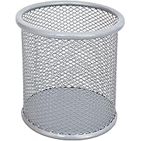 TIPTOP OFFICE TTO Stiftehalter rund aus Drahtmetall, Grau