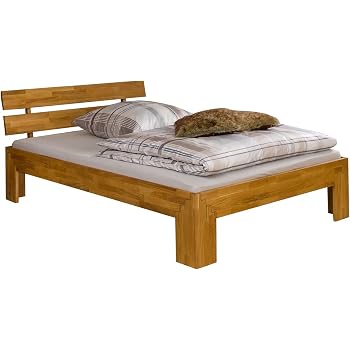 Erst Holz Französisches Bett 140x200 Doppelbett Eiche Bettgestell