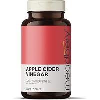 Meadbery Raw Apple Cider Vinegar Capsules 500mg with Pomegranate, Beet Root, Spirulina, Ginger, Vitamin B9 & Vitamin B12…