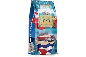 Cubana Tocororo kawa ziarnista 1KG | 100% Arabica | z nutami toffi i mlecznej czekolady | Ziarna kawy średnio palone, niska kwasowość | do espresso i cappuccino | z palarni Blue Orca Coffee