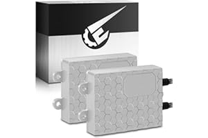 TECTICO HID Ballast 55W Avvio rapido con Canbus EMC, AC AC Super Decoder Ballast Kit di ricambio per fari allo xeno HID universale 2 pezzi