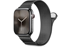 ORRLBB Strap Compatible with Apple Watch Straps Series 11 10 9 8 7 6 5 4 Ultra SE 3 2 49mm 46mm 45mm 44mm 42mm 41mm 40mm 38mm for Women Men, Magnetic Clasp Adjustable Metal Bands for iWatch