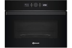 Bauknecht BMW47DMK Kombi-Mikrowelle - Mikrowelle 900 Watt, Heizelement-Grill 1600 Watt, Heißluft 1200 Watt/Dynamic Crisp – knusprige Gerichte in Rekordzeit/Schnellstart-Funktion (Rapid-Start)