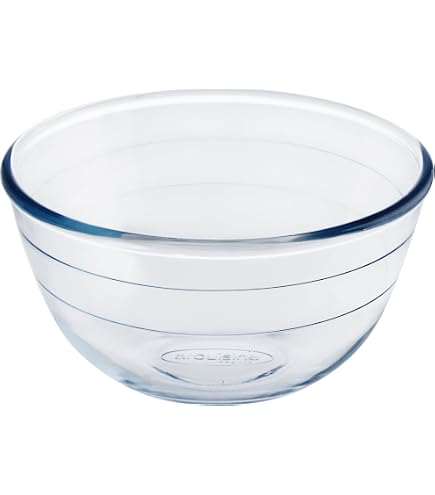 Bol En Verre Pyrex Shuffle-Form 21 Cm – Allant Au Four, Micro-ondes, Lave-vaisselle, Résistant Aux Rayures