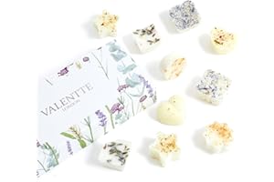 Valentte Soy Wax Melts Strong Scented, Aromatherapy Essential Oils, Natural Ingredients, Long Lasting Fragrance, Gift Set, Made in the UK (Mixed Wax Melt Set)