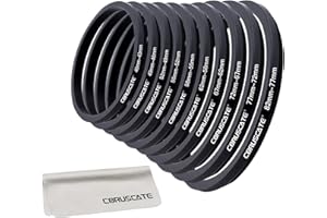 CORUSCATE 10 Stück (82~43mm) Filterring Adapter-Set,für alle Marken Step-Down-Ring Set,UV ND CPL 82-77mm/77-72mm/72-67mm/67-62mm/62-58mm/58-55mm/55-52mm/52-49mm/49-46mm/46-43mm+Objektivreinigungstuch