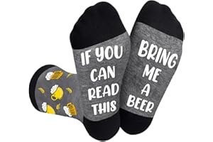 UEOTO Gifts for Men Birthday Present Funny Socks, Unusual Gifts for Men Who Have Everything Socks, Novelty Father's Day Christmas Gifts for Men Dad Grandad