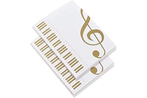 NINEWORD File Folder Document Wallets A4 Size Sheet Music Folder Themed Plastic Wallets Storage With Pocket (2, Transparent)
