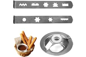 Roinaid 2 Stück Spritzgebäckvorsatz Zubehör,Spritzgebäckvorsatz Spritzgebäckvorsatz Fleischwolf 8 Formen Spritzgebäckaufsatz mit Verbindungsring,für Fleischwolf Küchenmaschine,Silber