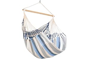 La Siesta® Domingo Sea Salt - Weather-Resistant Kingsize Hammock Chair