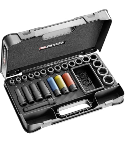 Coffret douilles 1/4 6 pans métriques 38 pièces Facom R2NANOPB - Outillage