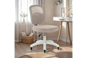 IDIMEX Mayla Children's Swivel Chair with Wheels, Grey - Children's Room Desk Chair, Ergonomic & Height Adjustable, Mesh Back Children's Chair with Gas Lift, Home Office Children's Chair, Without