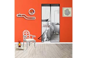 QAZWSX Porte Moustiquaire Magnétique Anti-moustique Rideau Magnétique Écran Souple Porte Cryptage Muet Anti-moustique Bande Maison Partition Auto-amorçante Anti-moustique Rideau