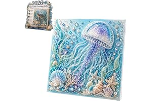 DIY Pearl Diamond Art Kit Ocean Marine Animal Design | Kompletta tillbehör for målning av rhinestone pärlor, handgjorda väggk