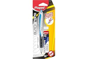 Maped - Lápiz mecánico Blackpeps 0,5 mm + Graffiti - Color aleatorio - Paquete de 1 material de oficina (surtido)