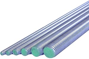 HAUS & DACH DIN 976 Gewindestangen, Edelstahl A2, M10, 10 Stück