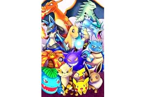 shinesky 5D Diamond Painting Anime Cartoon, Diamant painting bilder kinder set, diamond painting kinder set 30x40cm, DIY Haus Deko Bastelset (A)