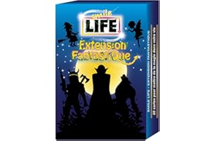 Blackrock Games Smile Life Extension Fantastique - Jeu de Cartes et d'ambiance - 12 Ans et Plus - nécessite Le Jeu Smile Life pour être jouée, Noir avec Accents Lumineux