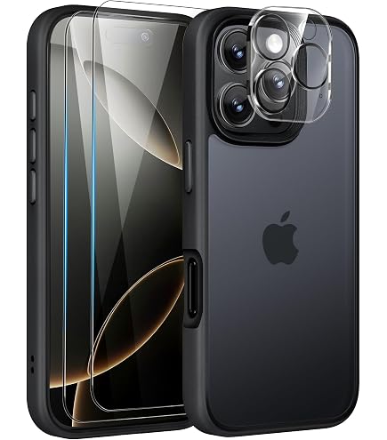 MAYtobe 2er Pack Blau Sichtschutzfolie Für IPhone 16 Plus – Anti-Spy, 9H Gehärtetes Glas, Bunter Blauton