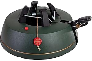 KRINNER® Comfort Grip M Christbaumständer Weihnachtsbaumständer inkl. Fußpedal Einseiltechnik mit 3,5 Liter Wassertank für Baumhöhe bis 2,5m MADE IN GERMANY 94225