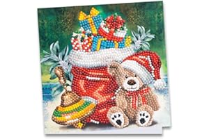 Ideen mit Herz Diamentowa kartka z życzeniami | 16 cm x 16 cm | 370 g/m² | w zestawie koperta i narzędzie (prezenty świąteczne)