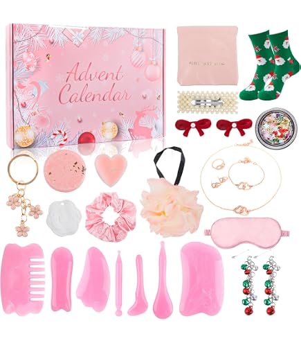 Calendrier De L'Avent 2025 Stanley Cup - 24 Accessoires (couvercles Paille, Pendentifs) - Cadeau Noël Pour Femmes Et Filles - 3