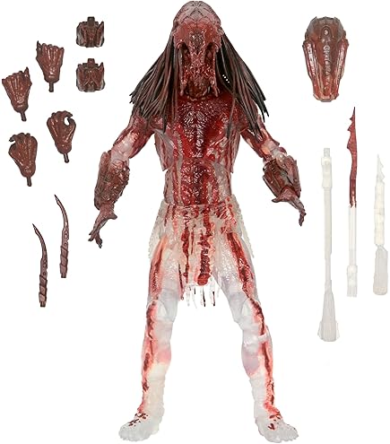Hc 1/6 escala o predador figura de ação scar predator pvc brinquedos