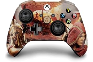 Head Case Designs Offizielle Zugelassen Assassin's Creed Kassandra Odyssee Kunstwerk Vinyl Haut Gaming Aufkleber Abziehbild Abdeckung kompatibel mit Xbox One S/X Controller