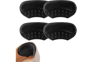 Joynine Taloneras para Zapatos, Paquete de 4 Protector Talon, Almohadillas de Talón Autoadhesivas, Antirozaduras Zapatos, Compatibles con Todo Tipo de Zapatos, Almohadillas Antideslizantes Pie