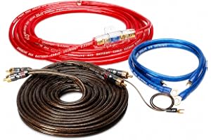 Sinuslive KS-16 5m Car-HiFi Batteriekabel Set 16mm² – anschlussfertiges Kabelset für Endstufe Verstärker, mit 60A Mini-ANL Si
