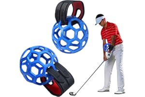 CAKEFLY 2PCS Balle Intelligente de Golf Aide à l’entraînement au Swing de Golf Ballon d’entraînement Smart Assist Aide à la Formation à la Correction de la Posture d’enseignement Cadeaux de Golf pour Hommes