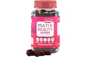CHEWWIES GROW STRONG Women’s Multivitamin & Mineral – Vegan Chewable Gummies - Formulated for Women - 1-Month Supply by Chewwies Vitamins