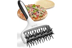 ORBLUE Rullo Bucasfoglia per Pasta, Buca Impasto e Pizza - Rotella Buca Sfoglia Rullo, Rullo Bucapasta, Rullo per Forno Pizza - Accessorio Cucina Italiana