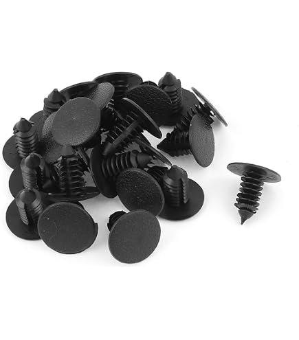 Rivet Fastener Garde-boue Pare-choc De Voiture Agrafe Poussoir 25mm