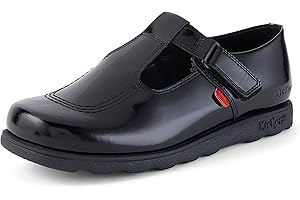 Kickers Kids Fragma T Bar Moc Toe Shoes