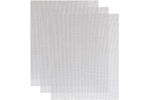 LEFSDVF Metal Gauze, 3pcs Stainless Steel Mesh, Woven Fine Wire Mesh Sheet, Mouse Mesh, Rodent Mesh Rat Mesh, Metal Mesh Sheet 1mm Hole 304 Stainless Steel Woven Wire (210 x 300mm)