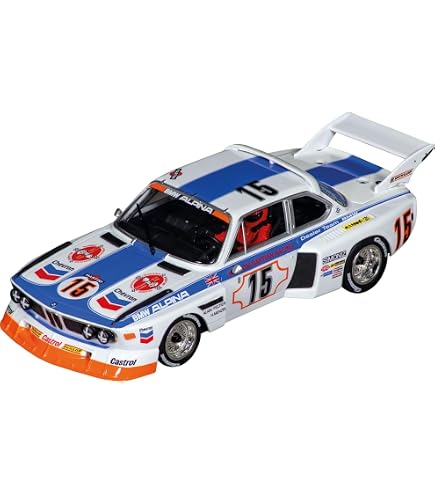 Carrera Evolution BMW 320 Turbo Flachbau Team Schnitzer No.56 DRM 1980 – Slot Car Échelle 1/32