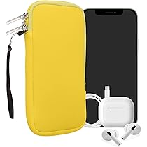 Custodia Per Smartphone Kwmobile In Neoprene - XL Per Schermi 6.7/6.8, Zip, Design Don't Touch My Phone